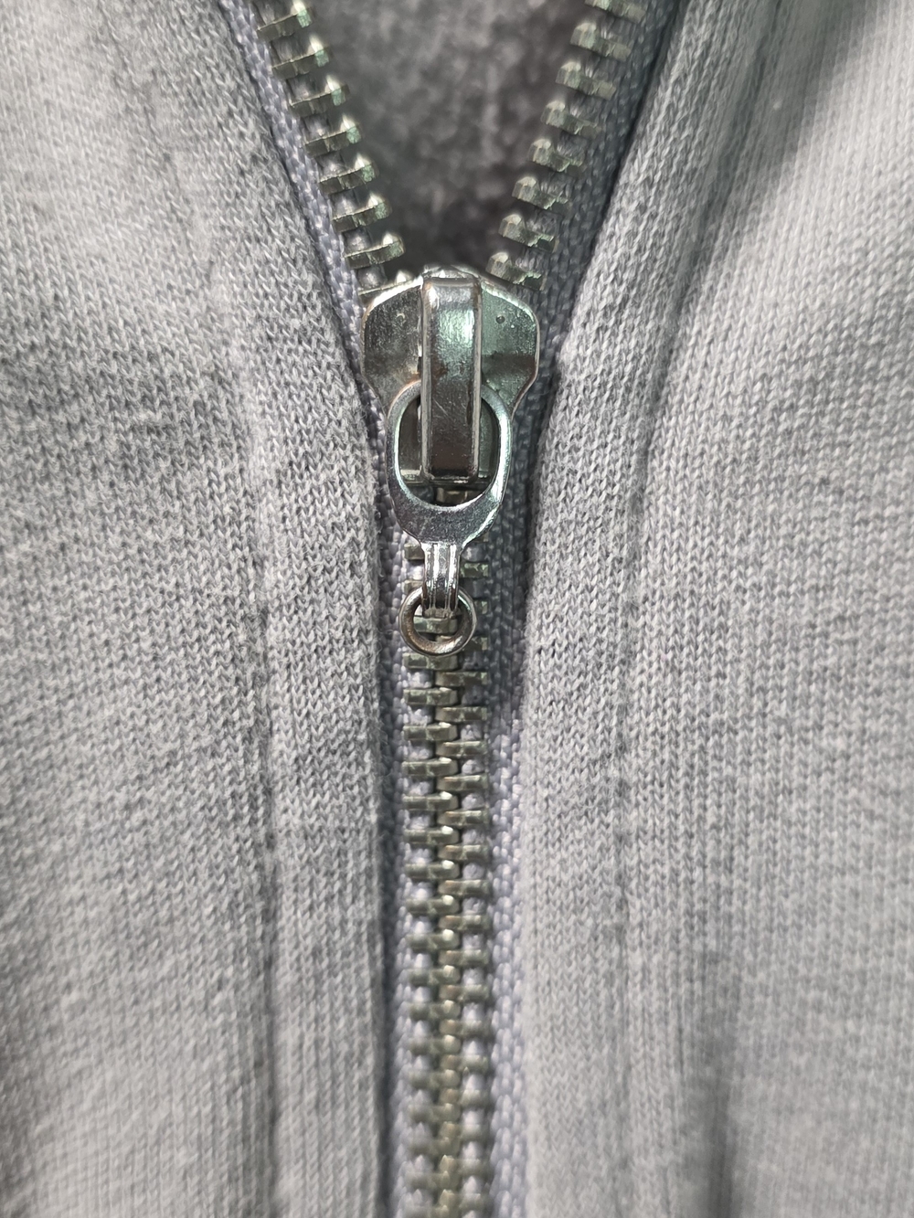 Victoria's Secret Gray Fleece Sweatshirt with Label Detail